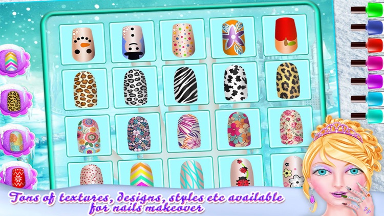 Ice Princess Nail Salon Girls Games