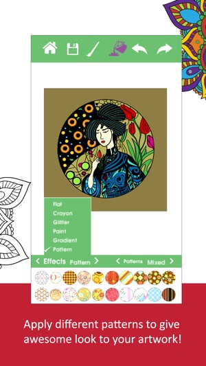 Colour Break -Adult coloring book for creative minds(圖4)-速報App