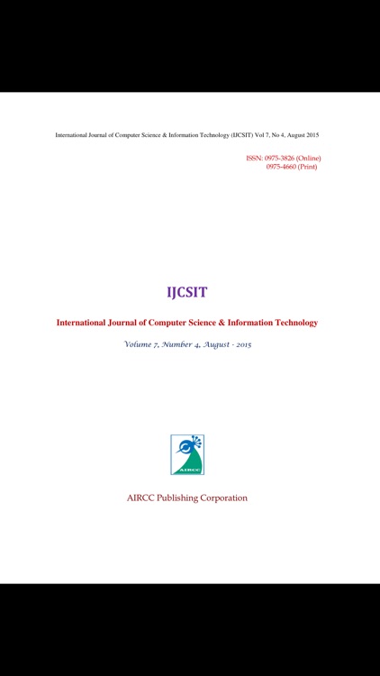 International Journal of Computer Science & Information Technology ( IJCSIT )