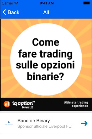 Trading Opzioni Binarie - Azioni, Valute, ETF, Indici, Materie Prime screenshot 4