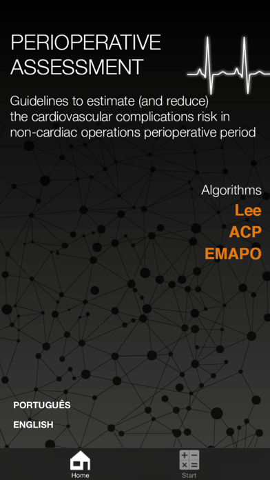 Perioperative risk Screenshot