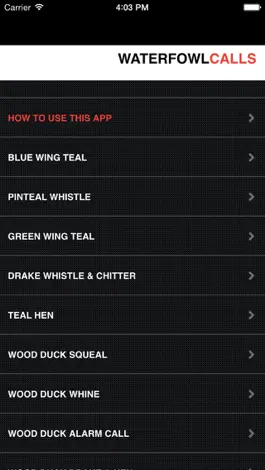 Game screenshot Waterfowl Hunting Calls - The Ultimate Waterfowl Hunting Calls App For Ducks, Geese & Sandhill Cranes - BLUETOOTH COMPATIBLE apk