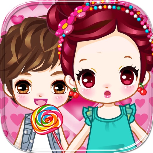 Dress up！Sweet Young Lovers - Girls Makeup,Dressup and Makeover Games Icon