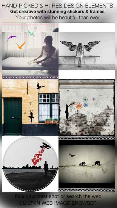 Screenshot #1 pour StencilArt Fun Éditeur de Photos - Art de la Rue, Pochoir, Figure & Créatif Studio de Design