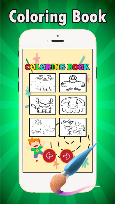 Screenshot 4 of Preschool Dot to Dot Coloring Book: complete coloring pages by connect dot for toddlers and kids App