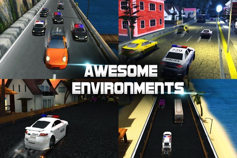 Racing Game : Police Racer screenshot 2