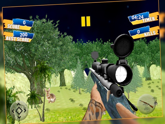 Screenshot #5 pour Jungle Rabbit Hunting 3D pro-Extreme Hunter 2017