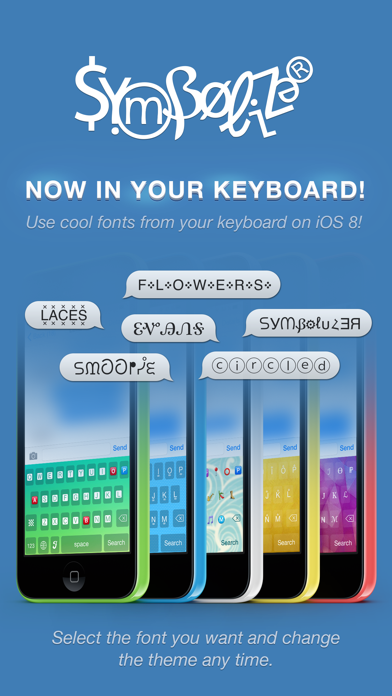 Symbolizer Fonts Keyboard with Fancy Emoji Symbols for Facebook and Instagramのおすすめ画像2
