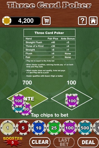 Casino Cards Plus screenshot 3