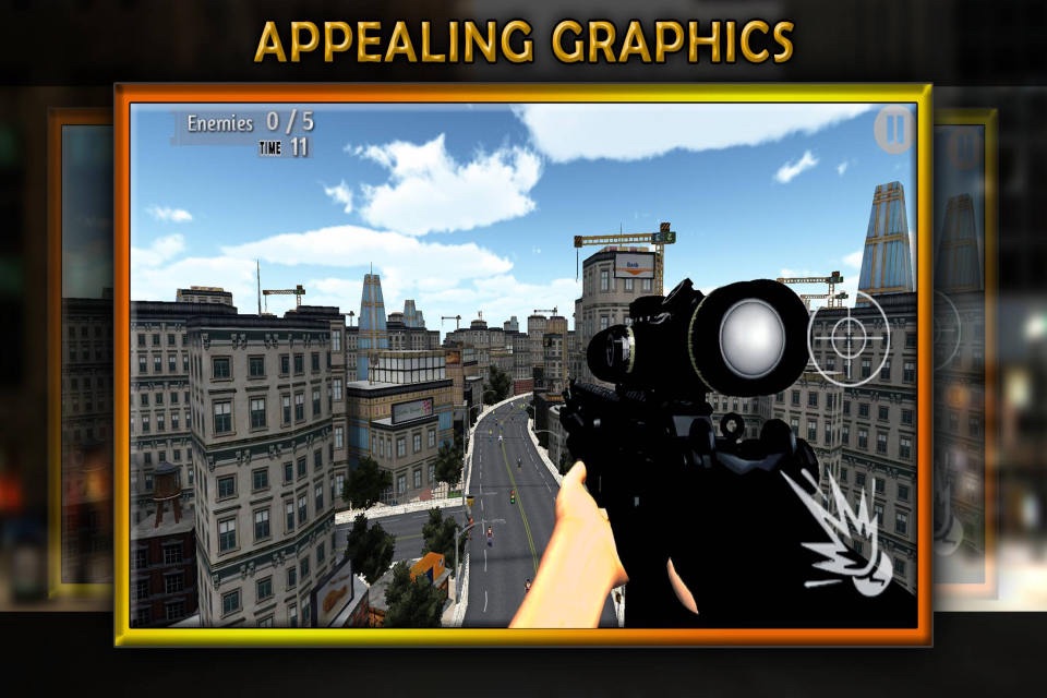 City Sniper Killer -Hit the Liberty Prisoner Guard screenshot 3