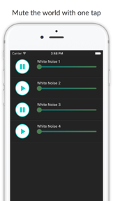 Just Noise Simply Free White Sound Machine for Focus and Relaxation screenshot