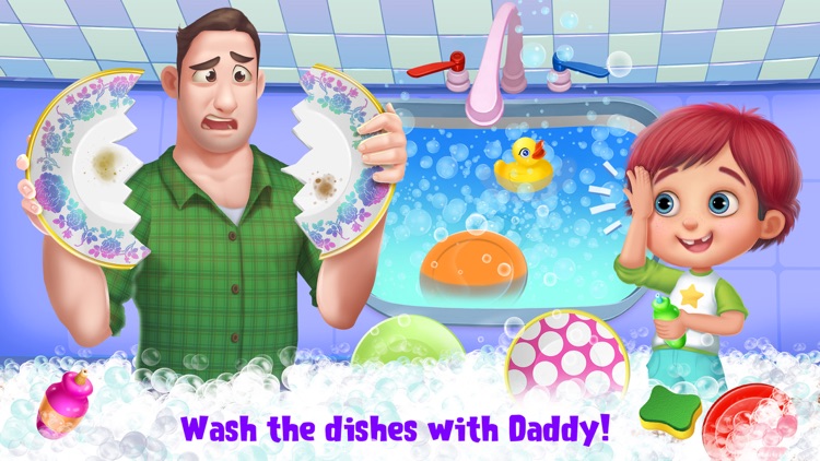 Daddy's Little Helper - Messy Home Adventure screenshot-3