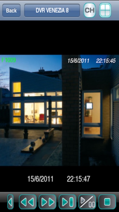 Fracarro iDVR screenshot