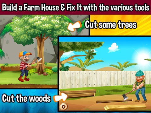 Скриншот из Farm House Builder - Build a Village Farm Town!