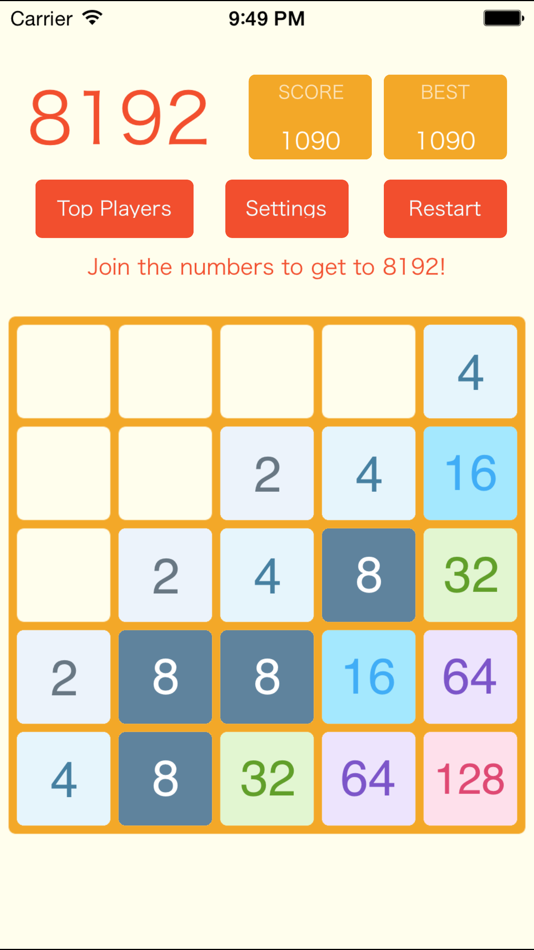 #2. 2048 original - The Best Number Puzzle Game (iOS) Podle: An Banh