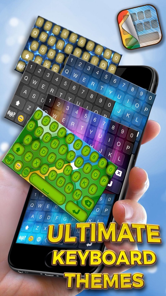 Ultimate Keyboard Themes – Customize Cool Key.boards with Color Text Fonts for iPhone - 1.0 - (iOS)
