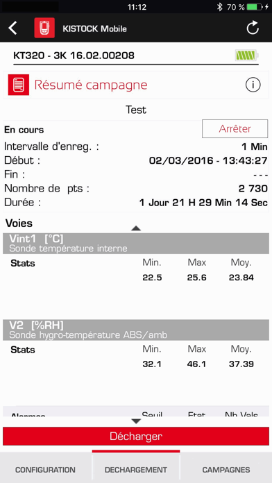 Screenshot #3 pour KISTOCK Mobile