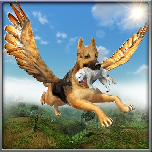 Flying Dog - Wild Simulator Icon