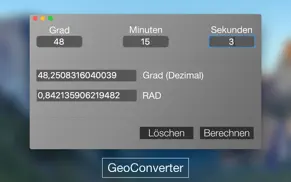 geoconverter iphone bildschirmfoto 1