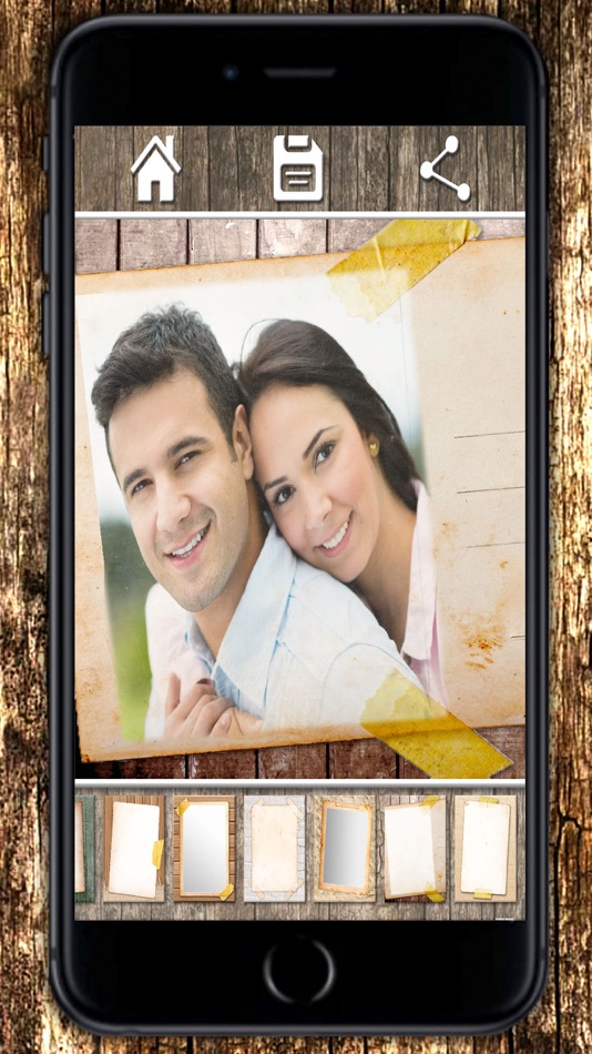 #5. Vintage photo frames - Photo editor for framing and create profiles (iOS) 由: Intelectiva