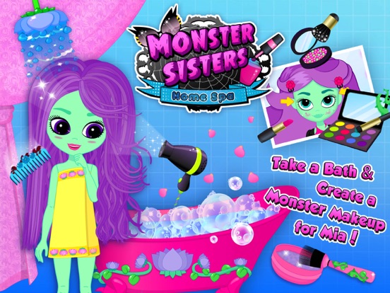 Скачать игру Monster Sisters 2 Home Spa - Rock Star Makeover