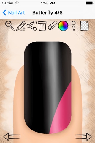 Step by Step Draw Funny Nail Art screenshot 4