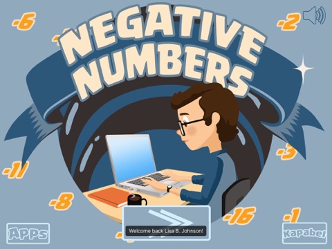 Negative numbers game - with addition, multiplication and subtraction! screenshot 3