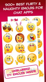 flirty dirty emoticons - adult emoji for texts and romantic couples iPhone Captures Décran 1