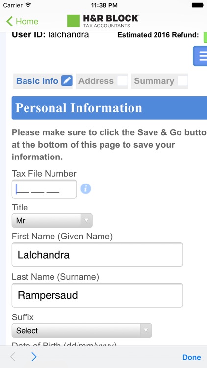 H&R Block Australia DIY Tax Return App