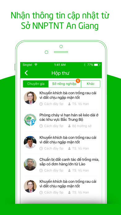 Screenshot #1 pour Nông Nghiệp An Giang