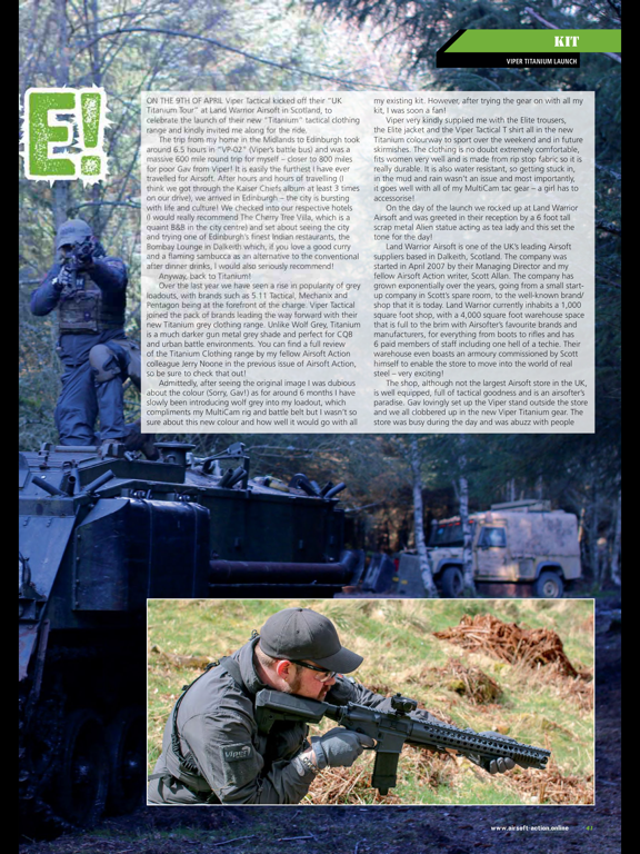 Airsoft Action iPad screenshot 5 - Sports app