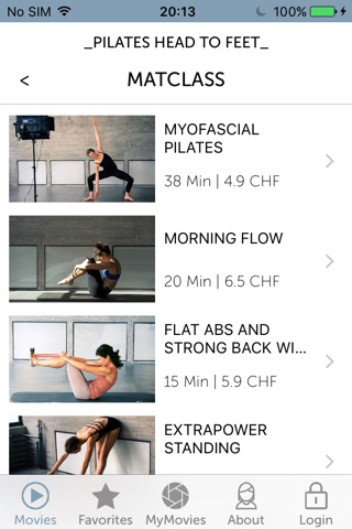 PilatesFlows screenshot 4