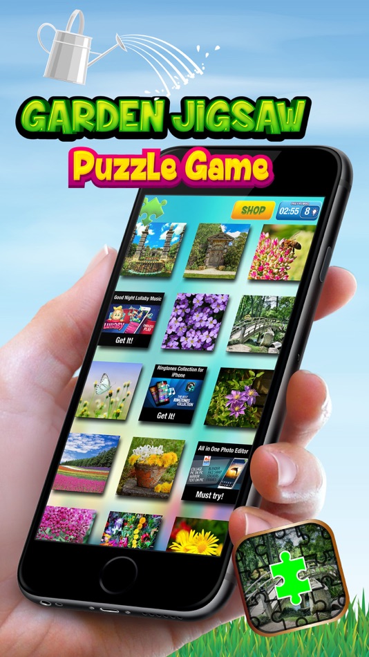 Garden Jigsaw Puzzle Game – Unscramble Beautiful Spring and Summer Landscape Pictures - 1.0 - (iOS)