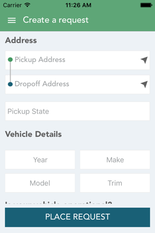 Best Price Transport - Client screenshot 2