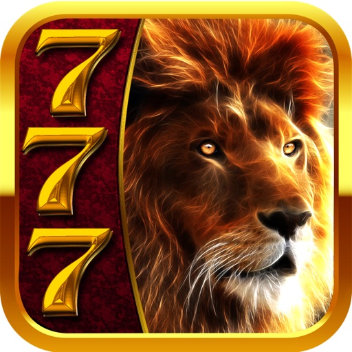 Lion 7's Slots Party: Free Slot - Casino 5-Reel Machines Tons of Grand King Wild Jackpot iOS App