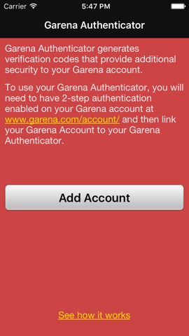 Garena Authenticatorのおすすめ画像1