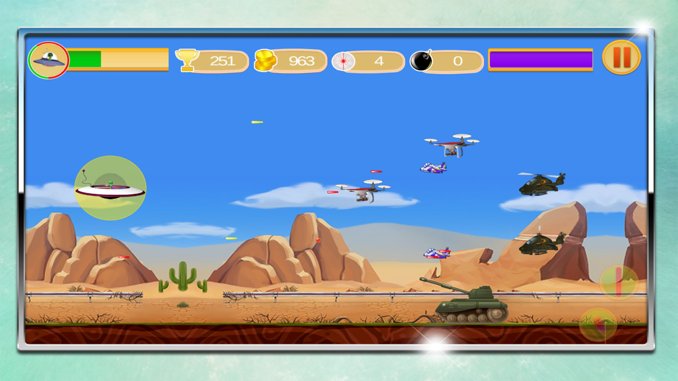 Giant Alien Spaceship – A Modern Air Combat to Save Mother Earth From Pollution screenshot 4