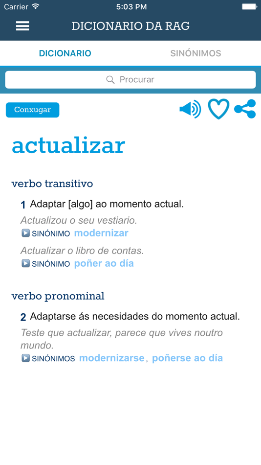 #3. Dicionario RAG (iOS) By: Real Academia Galega