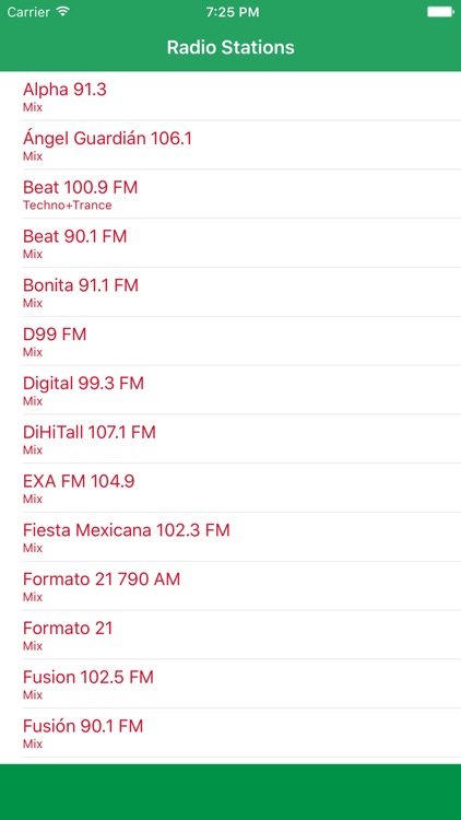 Mexican Online Radio Streaming FM