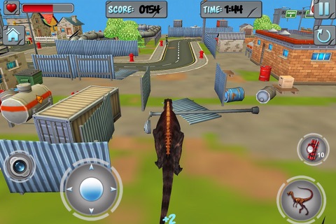 Dino City Hunter 3D Simulator screenshot 2