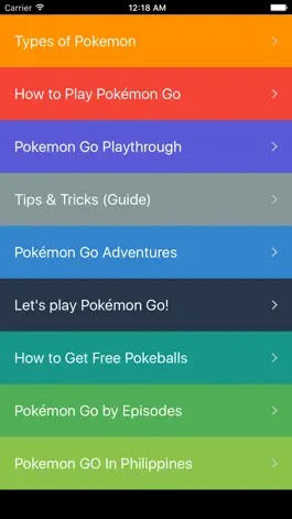 Game screenshot GuideApp - How To Play for Pokemon Go mod apk