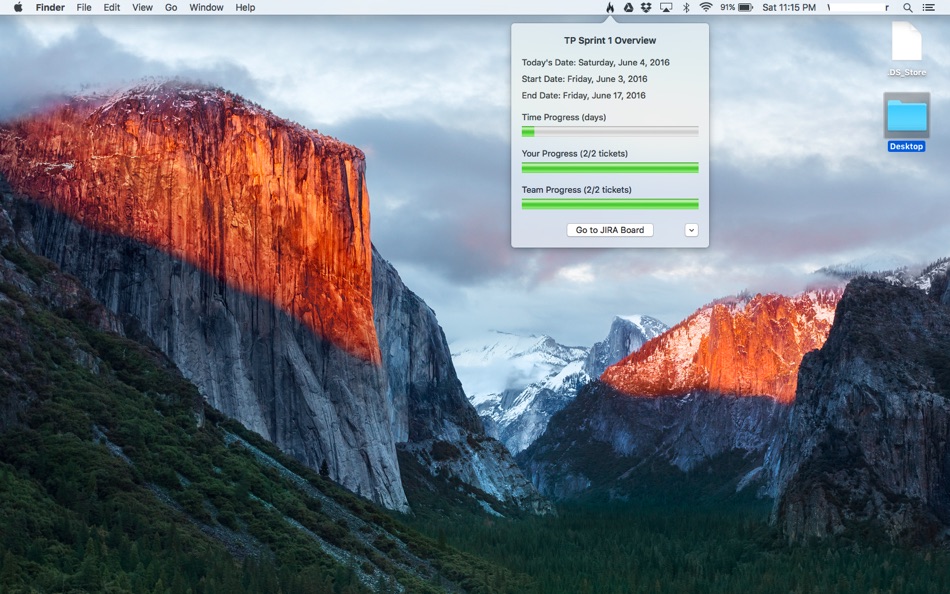 #1. Burn Down - Sprint Progress Tracker for JIRA (macOS) 由: Code Clean LLC
