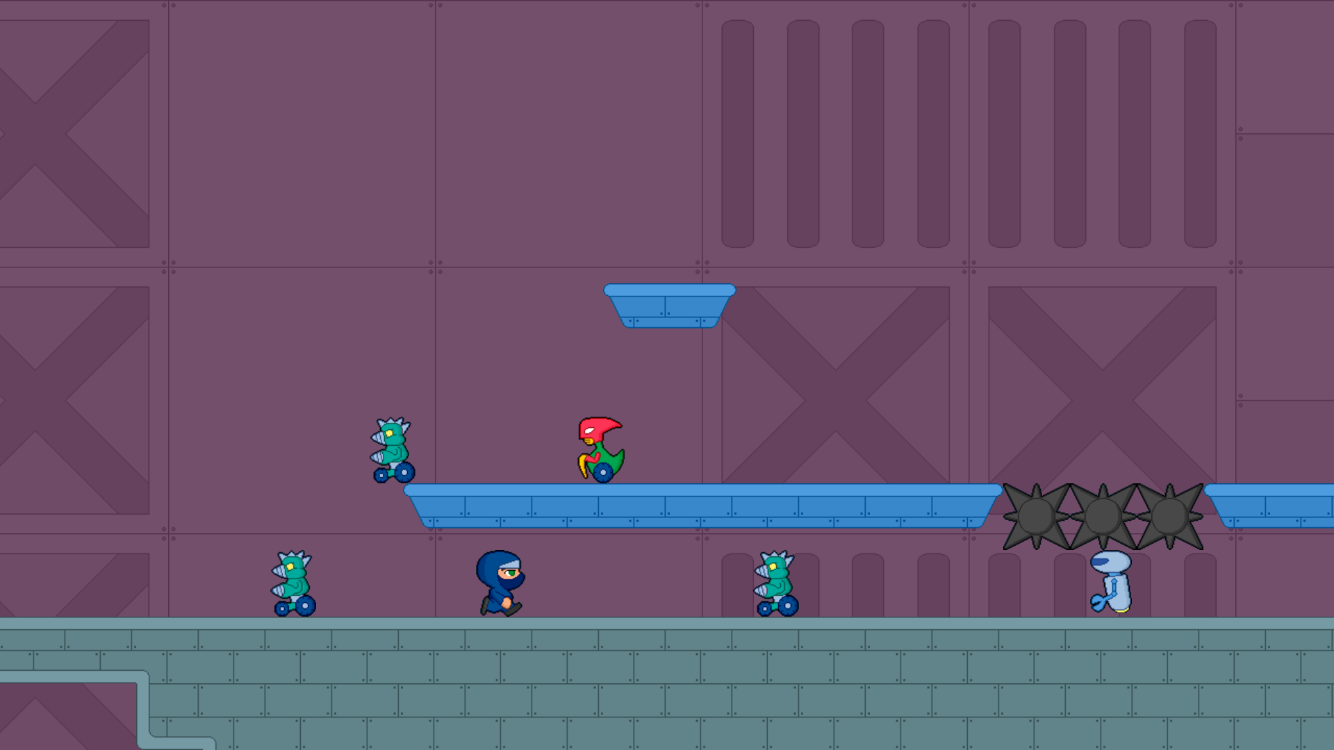 Villagers vs Robots Run Lite