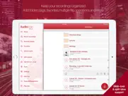 enregistreur voix audiologic iPad Captures Décran 1