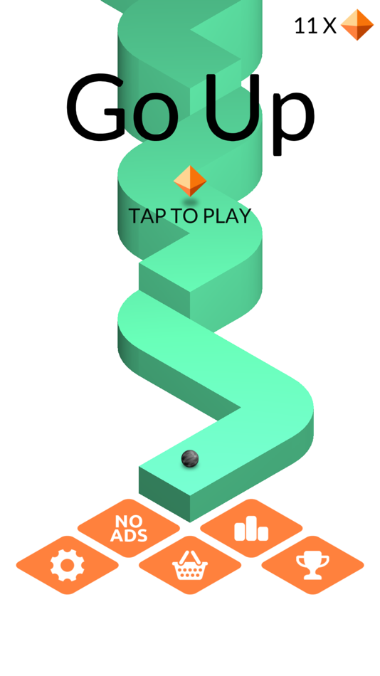 #1. Go Up (iOS) Podle: Ketchapp