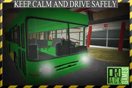 Game screenshot Dangerous Mountain & Passenger Bus Driving Simulator cockpit view – Transport riders safely to the parking hack