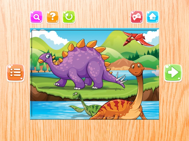 Dinosaur Puzzle Games miễn phí - Dino Jigsaw Puzzles for Kids uống và mầm non Learning Games