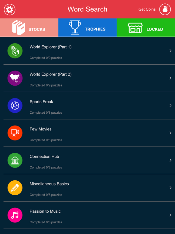 Screenshot #4 pour Word Search Unlimited Fun