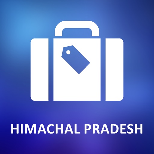 Himachal Pradesh, India Detailed Offline Map icon