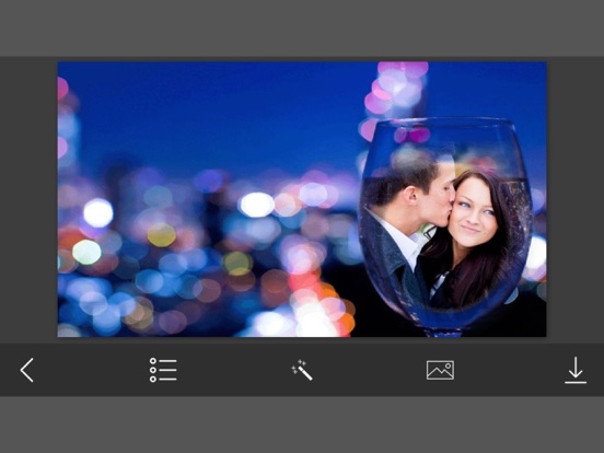 Glass Photo Frame - Amazing Picture Frames & Photo Editor iPad screenshot 4 - Photo & Video app